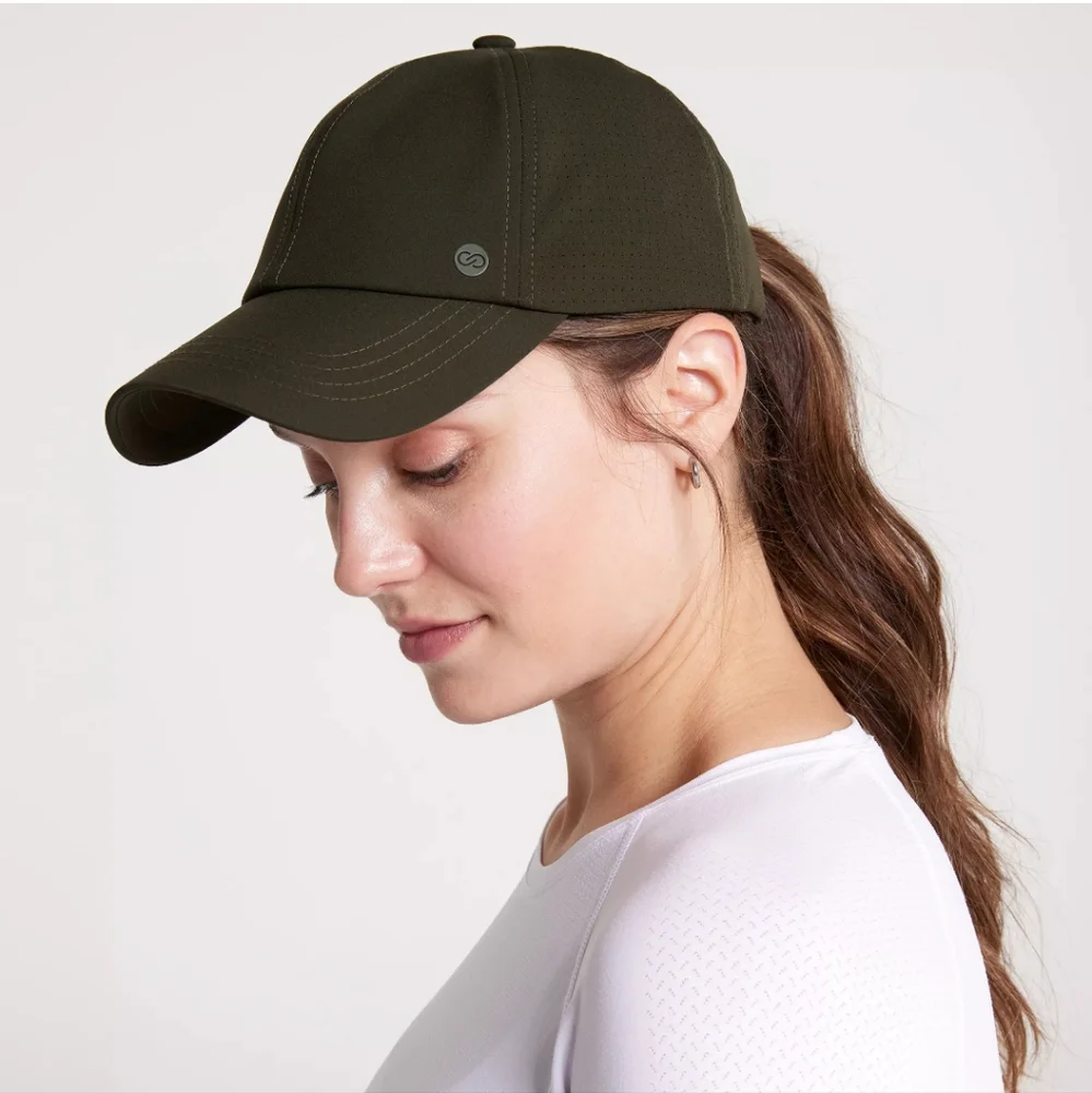 Calia Ponytail Cap Green